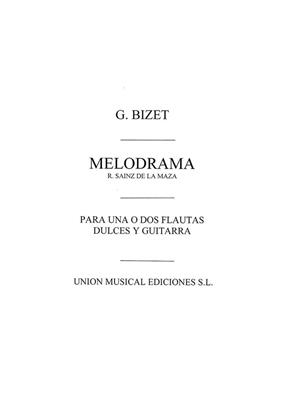 Georges Bizet: Melodrama From L'Arlesienne: Flûte Traversière et Accomp.