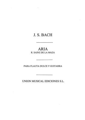 Aria De La Suite No.3: Flûte Traversière et Accomp.