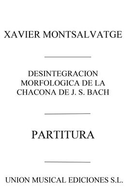 Xavier Montsalvatage: Desintegracion Morfologicade: Vents (Ensemble)