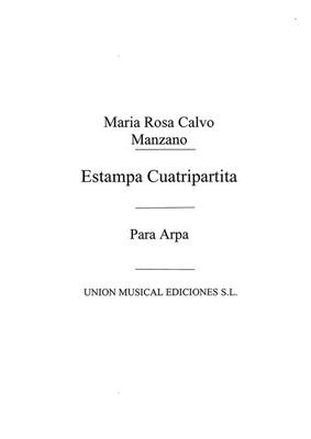 Rosa Calvo Manzano: Estampa Cuatripartita: Solo pour Harpe
