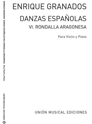 Danza Espanola No.6 Rondalla Aragonesa: Violon et Accomp.