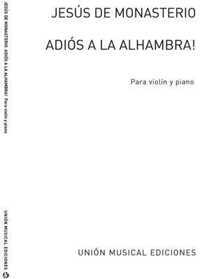 Adios A La Alhambra: Violon et Accomp.