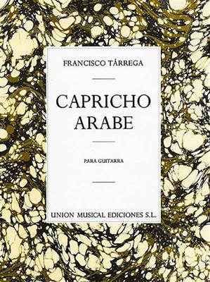 Francisco Tárrega: Capricho Arabe: Solo pour Guitare