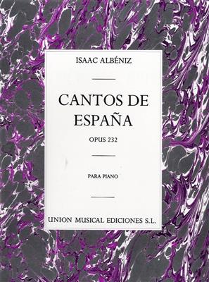 Isaac Albéniz: Albeniz Cantos De Espana Op.232 Complete Piano: Solo de Piano