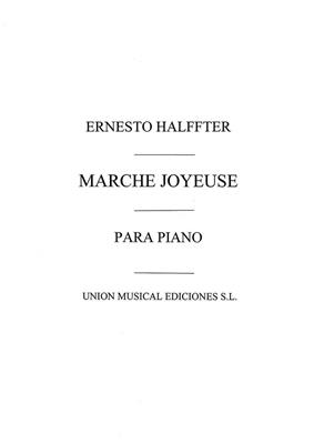 Halffter: Marche Joyeuse: Solo de Piano