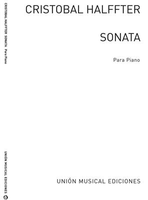 Cristobal Halffter: Sonata For Piano: Solo de Piano