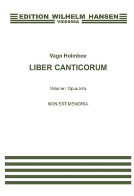 Vagn Holmboe: Non Est Memoria Op.54a: Chœur Mixte A Cappella