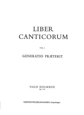 Vagn Holmboe: Generatio Praeterit Op.54b: Chœur Mixte A Cappella