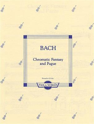Johann Sebastian Bach: Chromatic Fantasy And Fugue: (Arr. Alan H. Arnold): Solo pour Alto