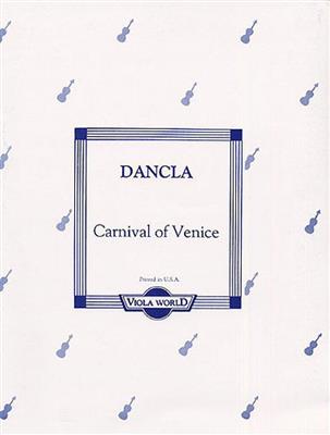 Charles Dancla: Carnival In Venice: (Arr. Alan H. Arnold): Alto et Accomp.