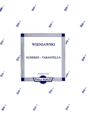 Henryk Wieniawski: Scherzo Tarantella (Viola): (Arr. Alan H. Arnold): Alto et Accomp.