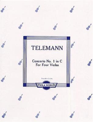 Georg Philipp Telemann: Concerto No.1 In C: (Arr. Alan H. Arnold): Cordes (Ensemble)