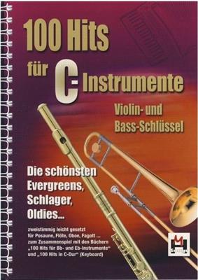 100 Hits Für C-Instrumente (TC und BC): Instruments en Do