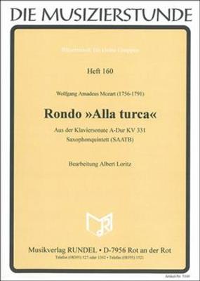 Wolfgang Amadeus Mozart: Rondo Alla Turca: (Arr. Albert Loritz): Saxophones (Ensemble)