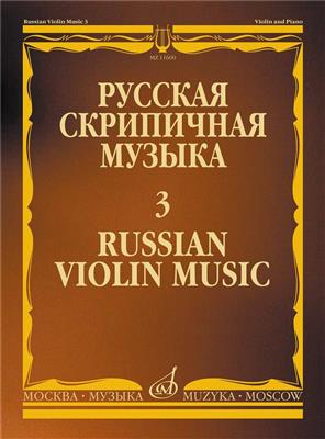 A. Alyabyev: Russian Violin Music-3 for Violin and Piano: Violon et Accomp.