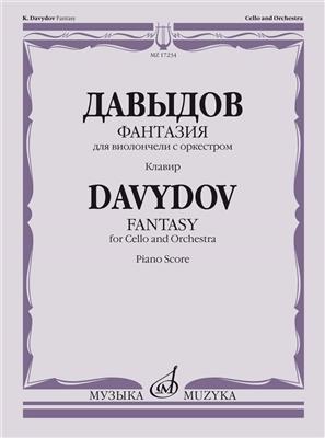 Karl Davydov: Fantasy for Cello and Orchestra: Orchestre et Solo