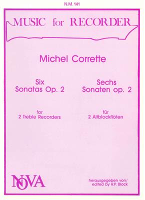 Michel Corrette: Sonaten(6) Op.2: Duo pour Flûtes à Bec