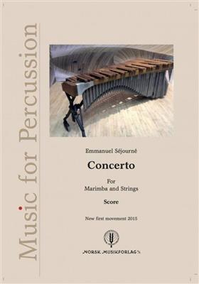 Emmanuel Sejourne: Concerto For Marimba and Strings: Ensemble de Chambre