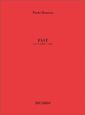 P. Renosto: Fast: Trio de Cordes