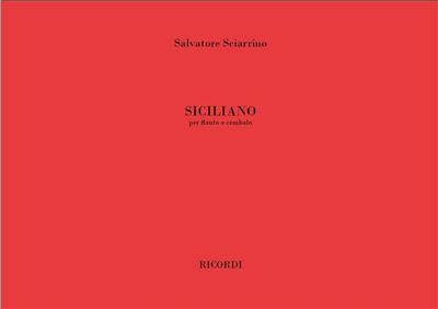 Salvatore Sciarrino: Siciliano: Solo pour Flûte Traversière