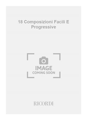 Abner Rossi: 18 Composizioni Facili E Progressive: Solo pour Flûte Traversière
