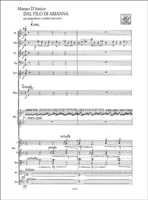 M. D'Amico: Dal Filo D'Arianna: Ensemble de Pianos
