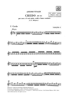 Antonio Vivaldi: Credo Rv 591: Chœur Mixte et Ensemble