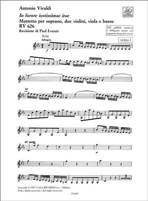 Antonio Vivaldi: In Furore Justissimae Irae Rv 626: Chant et Autres Accomp.