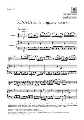 Antonio Vivaldi: 6 Sonatas Op.5 for one or two Violins and BC: Violon et Accomp.