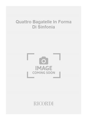 Niccolò Castiglioni: Quattro Bagatelle In Forma Di Sinfonia: Solo de Trompette