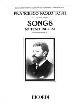 Francesco Paolo Tosti: Songs On English Texts -Ii: Chant et Piano