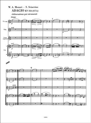 Wolfgang Amadeus Mozart: Adagio KV 356 (617A): (Arr. Salvatore Sciarrino): Ensemble de Chambre