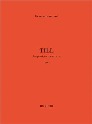 Franco Donatoni: Till: Solo pour Cor Français