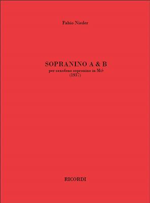 Fabio Nieder: Sopranino A & B: Saxophone Soprano