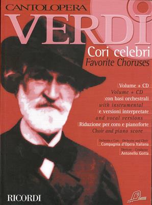 Giuseppe Verdi: Cantolopera: Cori Celebri: Chœur Mixte et Piano/Orgue