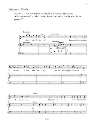 Vincenzo Bellini: Le più belle arie per soprano: Chant et Piano
