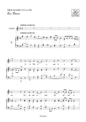 Cantolopera: Arie Sacre (Voce Acuta): Chant et Piano