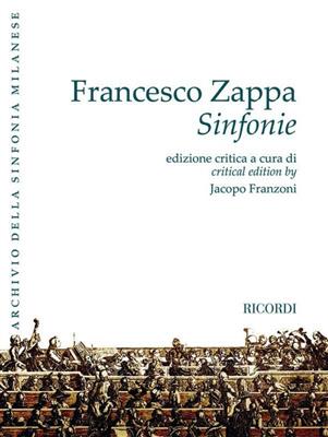 Francesco Zappa: Sinfonie: Orchestre d'Harmonie