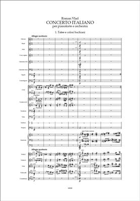 Roman Vlad: Concerto Italiano: Orchestre et Solo