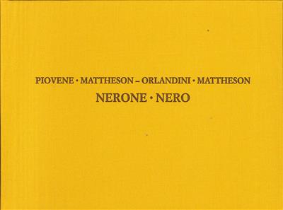 Giuseppe Maria Orlandini: Nerone - Nero: (Arr. Johann Mattheson): Partitions Vocales d'Opéra