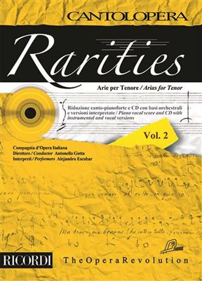 Cantolopera: Rarities - arie per tenore vol. 2 +CD: Chant et Piano