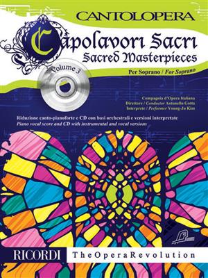 Cantolopera: Capolavori Sacri per Soprano: Solo pour Chant