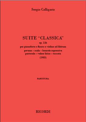 Sergio Calligaris: Suite "Classica" op. 15b: Ensemble de Chambre
