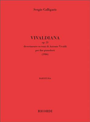 Sergio Calligaris: Vivaldiana op. 23: Duo pour Pianos