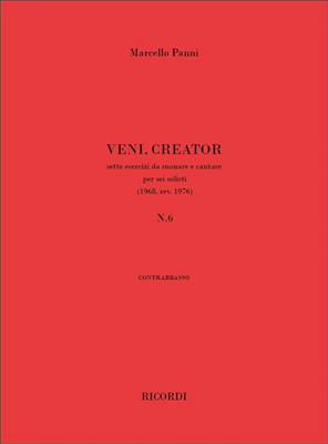 Marcello Panni: Veni, Creator n. 6: Solo pour Contrebasse