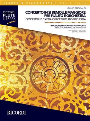 Giulio Briccialdi: Concerto in si bem maggiore per flauto e orchestra: Flûte Traversière et Accomp.