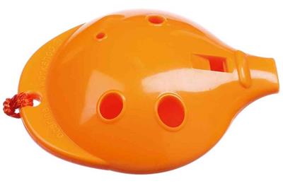 6-Hole Chromatic English Ocarina Orange