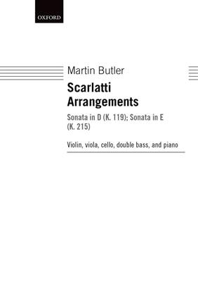 Martin Butler: Scarlatti Arrangements: Quintette pour Pianos