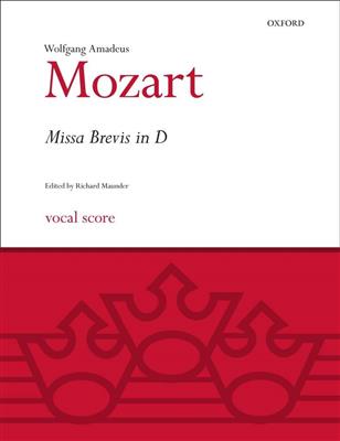 Wolfgang Amadeus Mozart: Missa Brevis In D K.194: Chœur Mixte et Accomp.