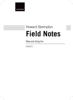 Howard Skempton: Field Notes: Solo pour Hautbois